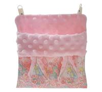 MEIBAOGE Hamaca para animales pequeños, bolsas de terciopelo, hamacas colgantes, cama para hámsters, ardillas, marmosets