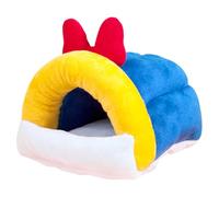 MEIBAOGE Hamster Nest - Hamster Nido de dibujos animados para colgar cama cálida y cómoda para mascotas de varios tamaños