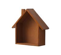 MEIBAOGE Houses - Estante de pared de madera resistente para decoración del hogar con estilos elegantes, almacenamiento portátil para uso doméstico