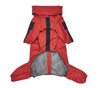 MEIBAOGE Impermeables para perros grandes y pequeños, resistente al viento y al agua, ropa de lluvia para cachorros