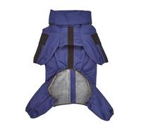 MEIBAOGE Impermeables para perros grandes y pequeños, resistente al viento y al agua, ropa de lluvia para cachorros