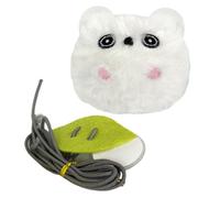 MEIBAOGE Interaction - Juguete electrónico para gatos, juguete de peluche con sonido chirriante para interiores, para colgar en interiores, juguete de ejercicio
