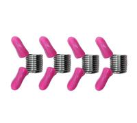 MEIBAOGE Juego de 4 tapones para cuentas de joyería, herramienta para hacer joyas, textura de aleación, adecuado para cuentas y manualidades, Length 12cm, aleación