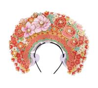 MEIBAOGE Juego de tocados de flores para festivales, bodas, versátiles componentes para bodas y festivales