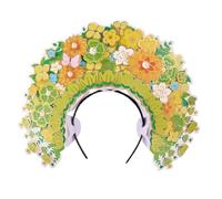 MEIBAOGE Juego de tocados de flores para festivales, bodas, versátiles componentes para bodas y festivales