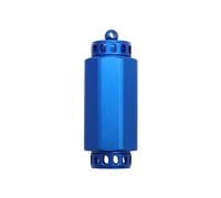MEIBAOGE Llavero multifuncional para almacenamiento de tabletas, llavero de moda, organizador portátil y seguro, 69 x 20 x 45 x 26 mm, tamaño pequeño, color azul