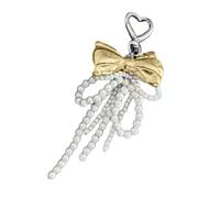 MEIBAOGE Llavero portátil de aleación resistente con lazo de mariposa para teléfono, accesorio de teléfono para mujeres y mujeres de moda, Length 7cm, Aleación acrílica