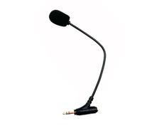 MEIBAOGE Micrófono de repuesto de 3,5 mm desmontable para auriculares de juego montados en la cabeza