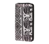 MEIBAOGE Mujer Embrague Cartera Larga Titular de la Tarjeta de Crédito Lady Purse Handbag Elephant Bag, Lady Wallet-1