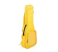 MEIBAOGE OxfordCloth - Bolsa de algodón para ukelele pequeña de 58 cm, resistente al agua, con bolsillo lateral transparente