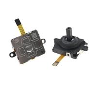 MEIBAOGE Palanca de mando de repuesto con efecto Hall, sensores analógicos 3D, para piezas de reparación del controlador Meta Oculus Quest 2 3 Pro