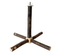 MEIBAOGE Perca para pájaros, soporte molar para loros, suministros para periquitos, rascadores para loros pequeños, juguete