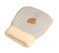 MEIBAOGE Saco de dormir de invierno para gatos, algodón PP, accesorios de cama para mascotas, cálido y cómodo para perros pequeños, gatos y gatitos