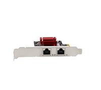 MEIBAOGE Tarjeta de red PCIE Gigabit 10/100/1000Mbp, adaptador Ethernet PCIE 82575 82576, tarjeta Ethernet para accesorios de servidores