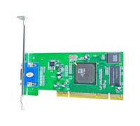 MEIBAOGE Tarjeta gráfica multipantalla de 8 MB 32 bits VGA, adaptador de módulo de video PCI Low Tractor Card para ATI XL SDRAM