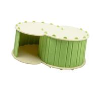 MEIBAOGE Túnel extraíble plegable para gatos, túnel para gatos, cueva de fieltro, túnel de nido cómodo para gatitos, cachorros, conejos, mascotas pequeñas