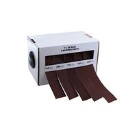 Meichoon 5 piezas de papel de arena, paquete surtido de papel abrasivo con dispensador: 150, 240, 320, 400, 600, papel de lija de pulido para automotriz/carpintería DC708