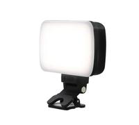 Meichoon Videoconferencia Selfie Clip de Luz Carga Portátil Ajustable 3 Temperaturas de Color 10 Niveles de Brillo Adecuado para Teléfono Móvil Computadora Portátil Cámara Transmisión en Vivo y Vlog