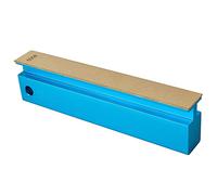 Meideal Viga de lijado de nivelación de trastes de guitarra de 6 pulgadas, barra de archivo niveladora de trastes de aluminio con grano de diamante 600, herramienta profesional Luthier para guitarra y