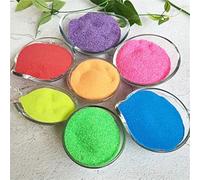 MEIEST 7 paquetes de arena mágica colorida, arena mágica hidrofóbica arena espacial, arena que nunca moja, juguete de arena, regalo educativo innovador, novedad Party Special (7 colores)