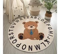 MEIFEISEWU Alfombra niños, Alfombra Suave para Gatear para bebés, Alfombra Antideslizante de Pelo bajo, Sala de Estar, Dormitorio, guardería, Tienda de Mascotas, Sala de Juegos Cartoon 13 D100