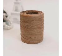 MEIFULLE Bobina de Hilo de Rafia Profesional 200 m, Material 100% Natural para Accesorios artesanales y decoración del hogar.