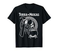 Meiga Gallega "Terra de Meigas" Diseño Celta Galicia Camiseta