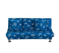 Meigeh Funda para Sofá Cama Fundas Sofá sin Brazos Funda de Futón Elástica 3 Plazas Fundas sofá Cama Clic clac Poliéster