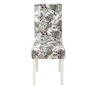 Meigeh Fundas para Sillas de Comedor Cubre Sillas de Cocina Ajustables Forro Cubiertas de Sillas Amor otoño 4 Piezas