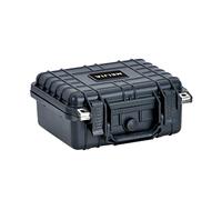 MEIJIA Bolsas y Fundas para cámaras compactas,Maletín técnico de Polipropileno para cámaras, Objetivos, Flashes y Drones,con Espuma incluida,10.62" x 9.68"x 4.87" (Negro)