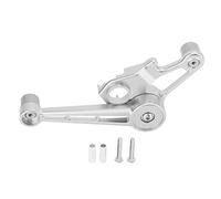 Meijun 2/3/6 Velocidad de la cadena de bicicleta Tensor resistencia al desgaste Guía de cadena de bicicleta plegable Aleación de aluminio de aluminio para la montaña Bike fijo de (Plata)