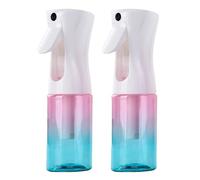Meijunter 2Pcs 200ml Botella Pulverizadora Recargable Atomizador Plástico Continuo Agua Ultrafina y Aceite Pulverizador para Peluquería Cuidado de la Piel Plantas Mascotas Cocina