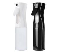 Meijunter 2Pcs 200ml Botella Pulverizadora Recargable Atomizador Plástico Continuo Agua Ultrafina y Aceite Pulverizador para Peluquería Cuidado de la Piel Plantas Mascotas Cocina