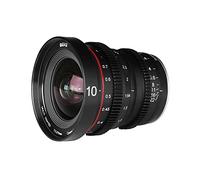 Meike 10mm T2.2, Gran Apertura de Enfoque Manual, Baja distorsión, Formato APS-C S35 6K Mini Prime Cine Objetivo, Compatible con cámaras Fujifilm X Mount X-T3 X-T20 X-T10 X-T2 X-T4 X-Pro2 X-E3 X- T1