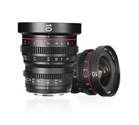 Meike 10mm T2.2 Mini enfoque manual lente de cine gran angular para M43 Micro Cuatro Tercios MFT montaje cámaras BMPCC 4K Z CAM E2
