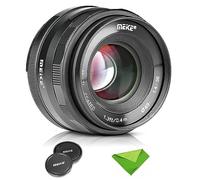 Meike 35mm F1.4 Lente de Enfoque Manual de Gran Apertura para Montura M43/MFT, Compatible con Olympus y Panasonic Cámaras