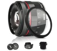 Meike 50mm F1.7 X-Mount Lente de Enfoque Manual de fotograma Completo de Gran Apertura para cámaras Fujifilm Fuji X-Mount X-H1 X-Pro2 X-E3 X-T1 X-T2 X-T3 X-T10 X-T20 X-A2 X -E2 X-E2S X-E1 XPro1 X-T4