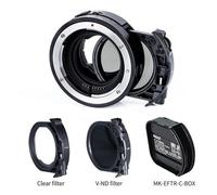 Meike Adaptador de filtro MK-EFTE-C Montura Sony E Canon EF, EF-S