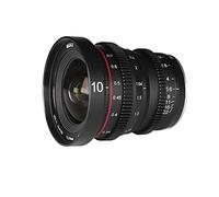 Meike Apertura Grande T2.2 de 10mm, Enfoque Manual, Baja distorsión, Formato APS-C S35, Mini Lente Prime Cine, Compatible con cámaras de Montaje electrónico Sony A6600 A6500 A6400 A6300 A6100 A6000
