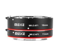 Meike - Juego de Tubos de extensión Macro de Enfoque automático (11 mm + 18 mm) Compatible con Nikon Z5 Z6 Z6II Z7 Z7II Z50