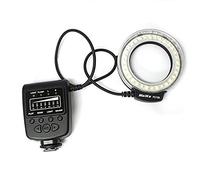 Meike LED Macro Anillo Flash Light FC-100 para Canon Nikon Pentax Olympus Videocámara con Cámara DSLR con Anillos Adaptadores
