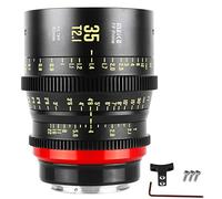 Meike Lente de cine de gran angular de enfoque manual T2.1 de 35 mm para Canon EF Mount y Cine Camcorder ZCAM E2-F6, E2-F8, Canon EOS C500 Mark II y S35 EOS C100 Mark II, EOS C200, Zcam E2-S6 6K