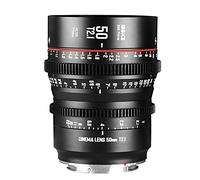 Meike Lente de cine Prime Prime de enfoque manual de 50 mm T2.1 S35 para montura Canon EF y videocámara Cine EOS C100, C200, C300, Zcam E2-S6 6K
