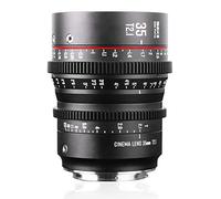Meike Lente de enfoque manual Prime Cinema T2.1 S35 gran angular de 35 mm para Canon EF Mount EOS C100, C200, C300 Mark III, Zcam E2-S6 6K