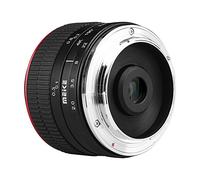 Meike Lente de ojo de pez circular de 6,5 mm f/2.0 para Sony A7 A6000, A6300, A6500, Nex3, Nex3n, Nex5, Nex5t, Nex5r, Nex6, Nex7 sin espejo