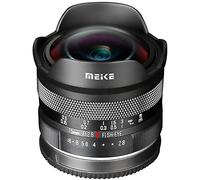 Meike Lente de ojo de pez circular ultra ancha de 7,5 mm F2.8 de gran apertura, lente de enfoque manual, compatible con cámaras Panasonic Lumix Olypums M43, montaje sin espejo, GH4, GH5, GH6