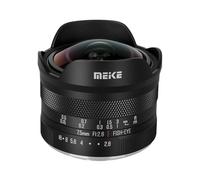 Meike Lente Ojo de pez Circular Ultra Ancha de 7,5 mm f2.8, Lente APS-C Compatible con cámara Fujifilm X Mount Mirrorless X-T3 X-H1 X-Pro2 X-E3 X-T1 X-T2 X-T4 X-T10 X-T20 X-T200 X-A2 X-E2 X-E1 X30