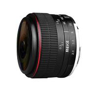 Meike Lente ojo de pez de 6,5 mm f/2.0 para cámaras Fuji X-mount sin espejo