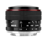 Meike Lente ojo de pez ultra ancha de 6,5 mm f2.0 lentes circulares fijas para cámaras Sony E Mount Mirrorless ZV-E10 ZVE10 II A5000 A5100 A6000 A6100 A6300 A6400 A6500 A6600 A7III A9 NEX 3 3 N