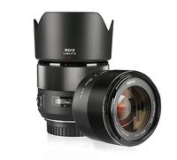 Meike Lente teleobjetivo de Enfoque automático de Gran Apertura f1.8 de 85 mm para Canon EOS EF Mount Cámara réflex Digital Compatible con cuerpos APS C como 1D 5D3 5D4 6D 70D 550D 80D